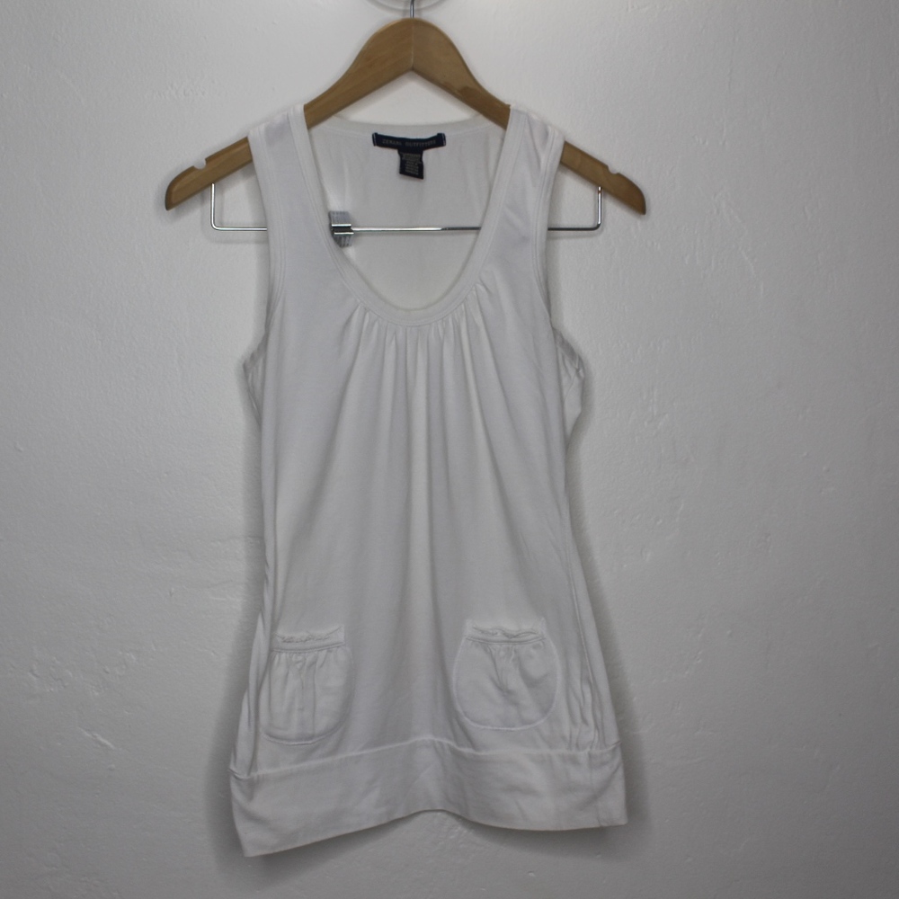 Zenana Outfitters White Top (M)
